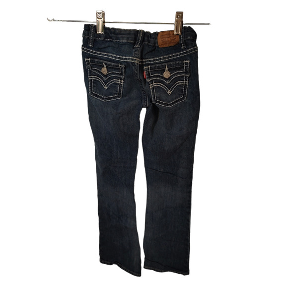 Levi's 715 Boot Cut 10 Slim Children's Jeans - Picture 2 of 5
